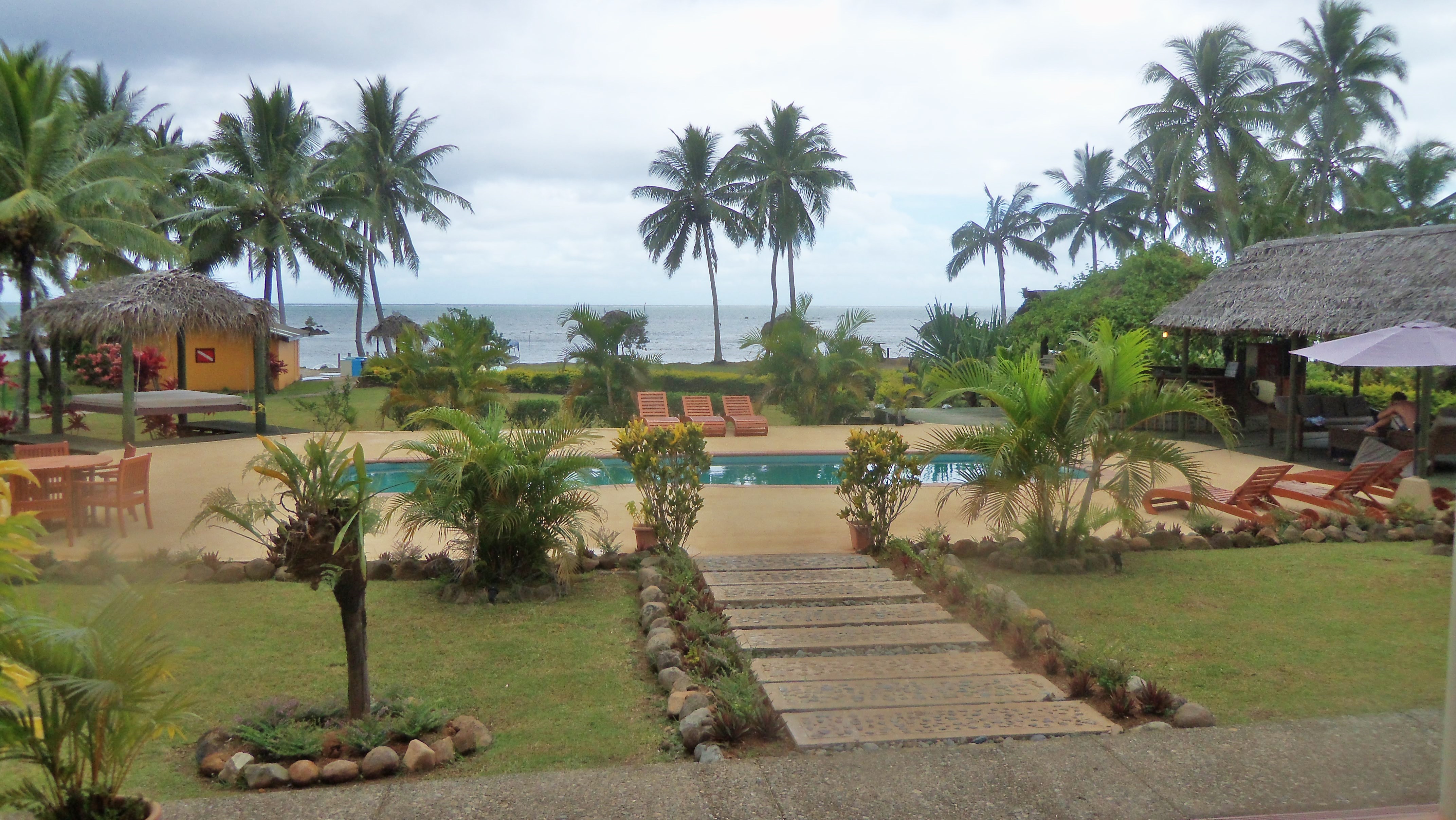 Pool and outside bar